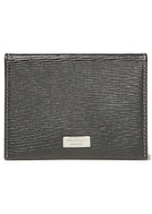 Salvatore Ferragamo Revival Leather Folding Card Case