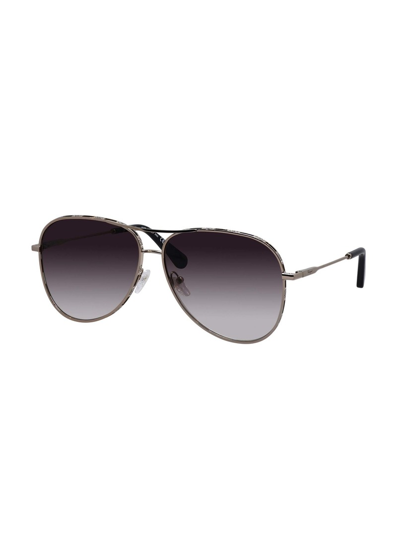 Salvatore Ferragamo SF 268S 6213786 62mm Womens Pilot Sunglasses