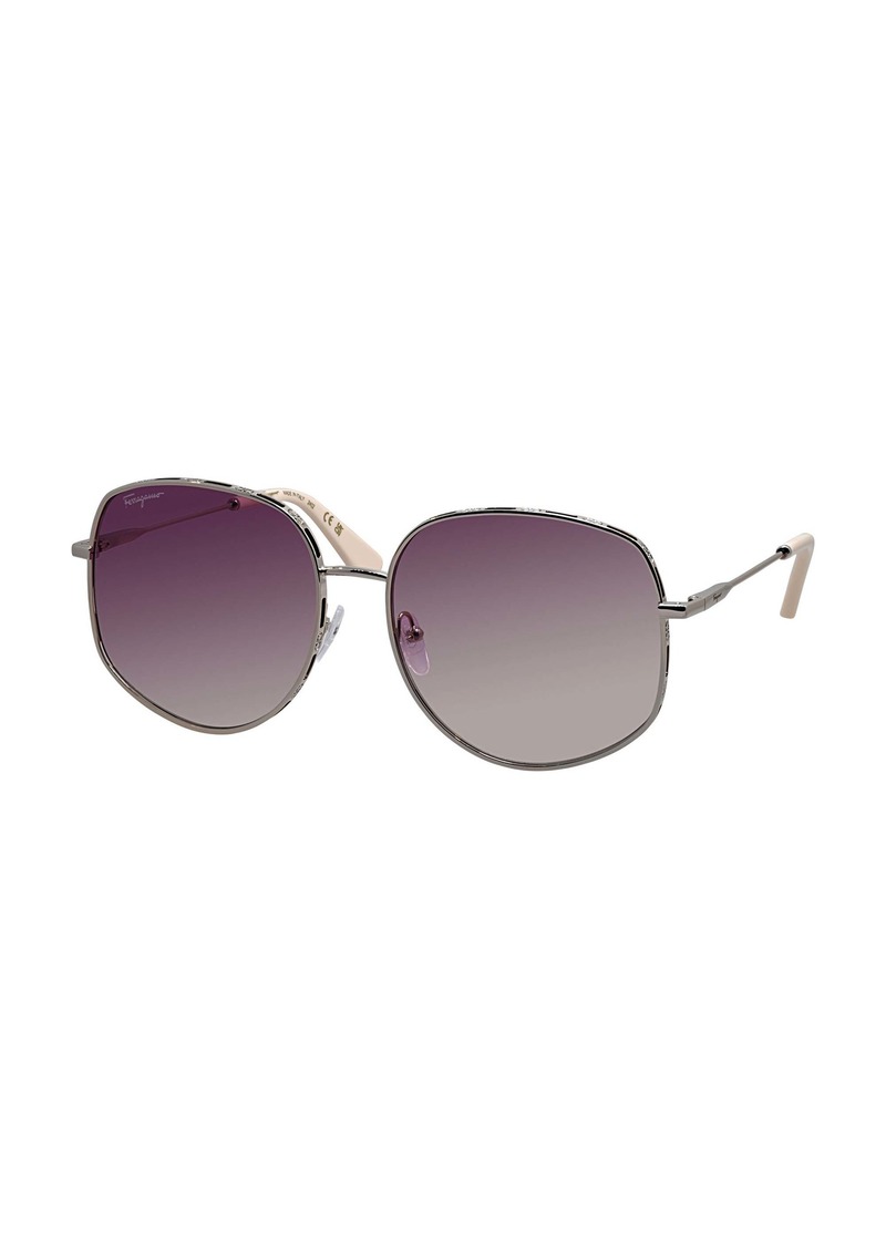 Salvatore Ferragamo SF 277S 721 61mm Womens Irregular Sunglasses