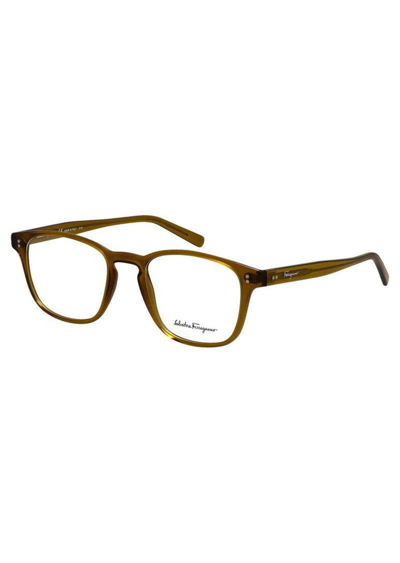 Salvatore Ferragamo SF 2913 219 51mm Mens Square Eyeglasses 51mm