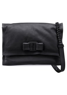 FERRAGAMO Viva Puffy Calfskin Leather Shoulder Bag