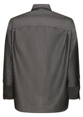 Ferragamo Silk Blend Fluid Shirt
