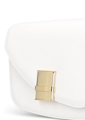 Ferragamo Small Fiamma Leather Shoulder Bag
