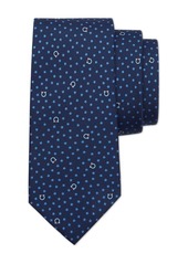 Ferragamo star-print silk tie