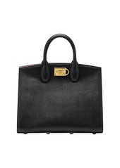 Ferragamo Studio Leather Top Handle Bag
