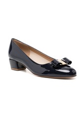 Ferragamo Vara 1 patent pumps