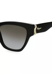 Ferragamo Vara 53MM Cat Eye Sunglasses