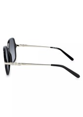 Ferragamo Vara 57MM Square Sunglasses