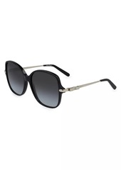 Ferragamo Vara 57MM Square Sunglasses