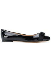 FERRAGAMO VARINA FLAT BALLET PUMP PATENT