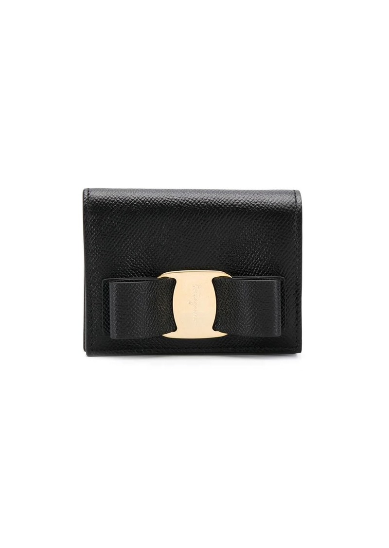 Ferragamo Vara Bow cardholder wallet