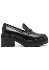 Ferragamo Vara Chain leather 40mm loafers