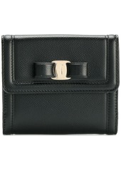 Ferragamo "vera" bow compact wallet