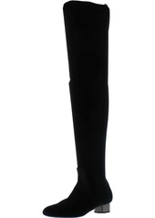 Ferragamo Womens Satin Dressy Thigh-High Boots