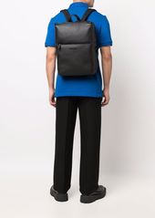 Ferragamo zip-up leather backpack