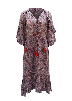 Figue Printed Boho Dress in Multicolor Viscose