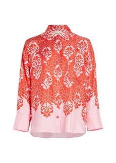 Figue Francis Floral Silk Shirt