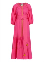Figue Johanna Dress In Hot Pink