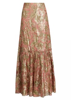 Figue Jordan Floral Maxi Skirt