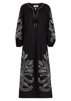 Figue Kali Embroidered Maxi Dress