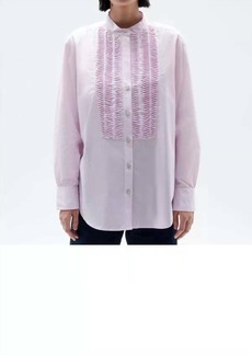 Figue Nathan Shirt In Lilac Snow
