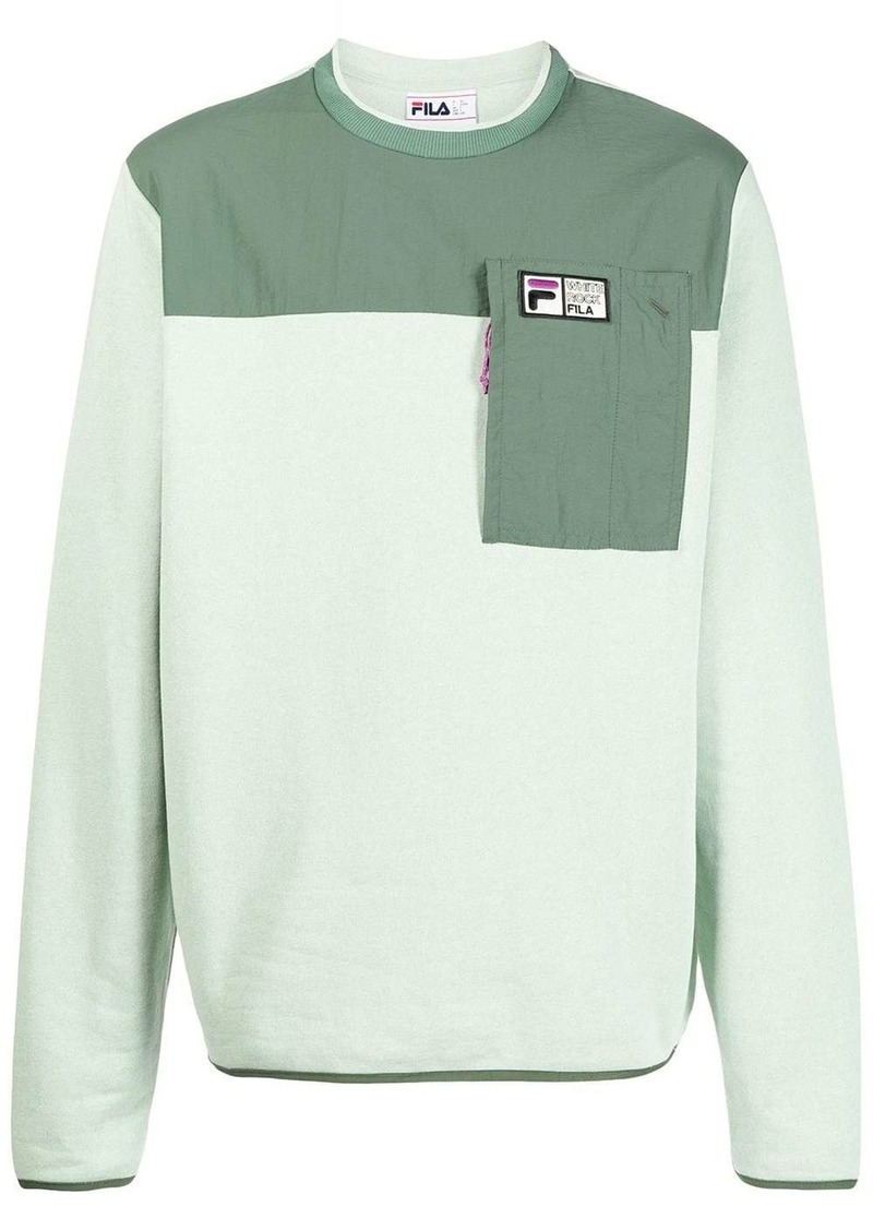 Fila colour-block sweatshirt