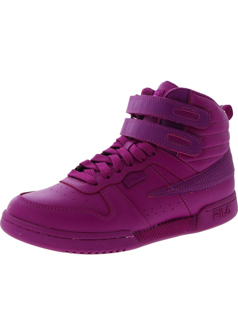 Fila F-14 Womens Leather High Top Casual And Fashion Sneakers