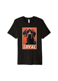 Fila Brasileiro Loyal Dog Vintage Pet Mom Dad Premium T-Shirt