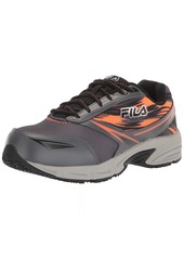 Fila Men's Memory Meiera 2 Slip Resistant Composite Toe Trail Running Shoe Food Service