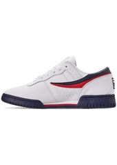 Fila Men's Original Fitness Casual Athletic Sneakers from Finish Line - WHITE/FILA NAVY/FILA RED