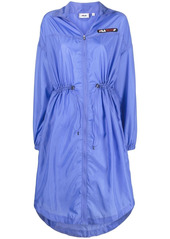 Fila lightweight drawstring-waist rain coat
