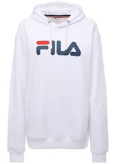 Fila Logo Cotton Blend Sweatshirt Hoodie