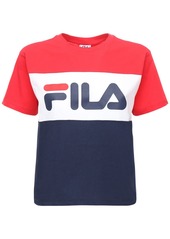 Fila Logo Cotton Jersey T-shirt