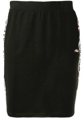 Fila logo stripe pencil skirt
