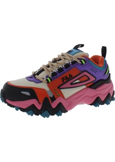 Fila Oakmont Womens Faux Leather Outdoor Running Shoes