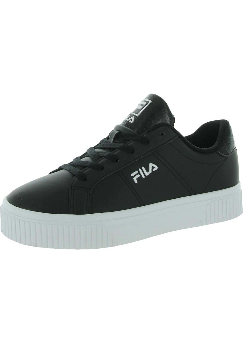 Fila Panache Snakeskin Womens Leather Lace Up Athletic and Training Shoes