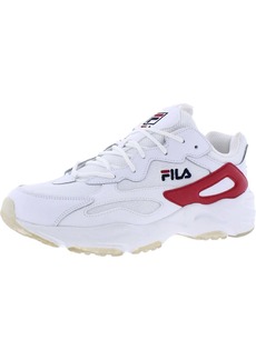 Fila Ray Tracer Mens Leather Lace Up Casual and Fashion Sneakers