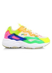 Fila Ray Tracer Patchwork Neon Sneakers