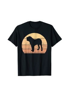 Retro Sunset Fila Brasileiro Dog T-Shirt