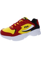 Fila Stirr Mens Faux Leather Workout Running Shoes
