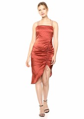 findersKEEPERS Women's Emilia Adjustable Cinch Midi Slip Dress  L