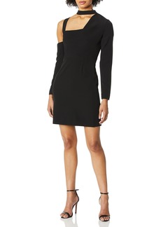 findersKEEPERS Women's The Message Cold Shoulder Long Sleeve Mini Dress  M