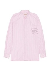 FIORUCCI Angel Embroidered Striped Shirt