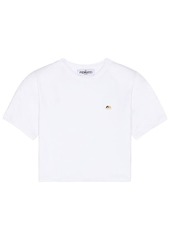 FIORUCCI Angel Patch Padded Cropped T-Shirt