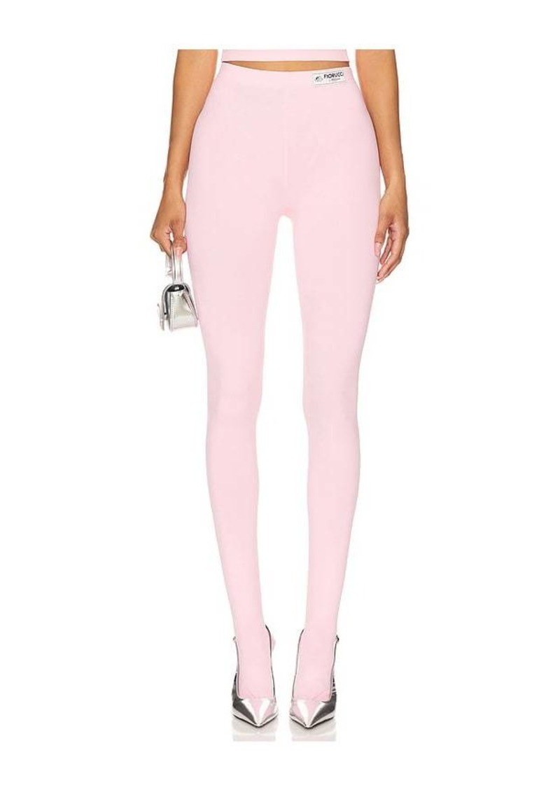 FIORUCCI Baby Pink Footed Leggings