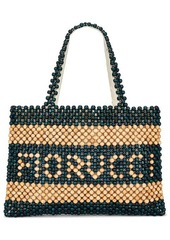 FIORUCCI Bead Tote Green