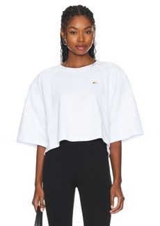 FIORUCCI Cropped Padded T-shirt