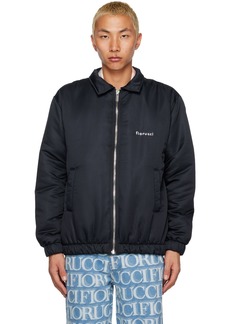 Fiorucci Navy Embroidered Jacket