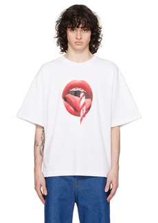 Fiorucci White Graphic T-Shirt