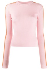 Fiorucci side-logo ribbed-knit jumper